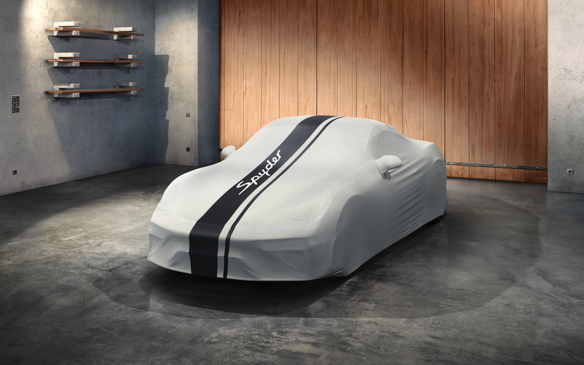 Porsche 98204400020 - Housse auto pour l’intérieur, design 718 Spyder