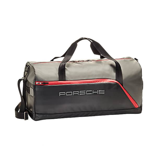 Porsche Urban Explorer Collection, Travel Bag, grey/black/red