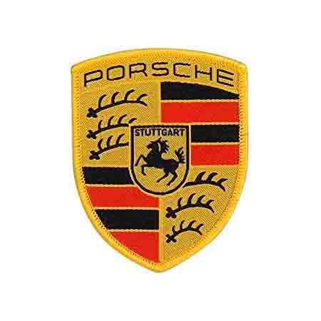 Porsche Ecusson Porsche à coudre