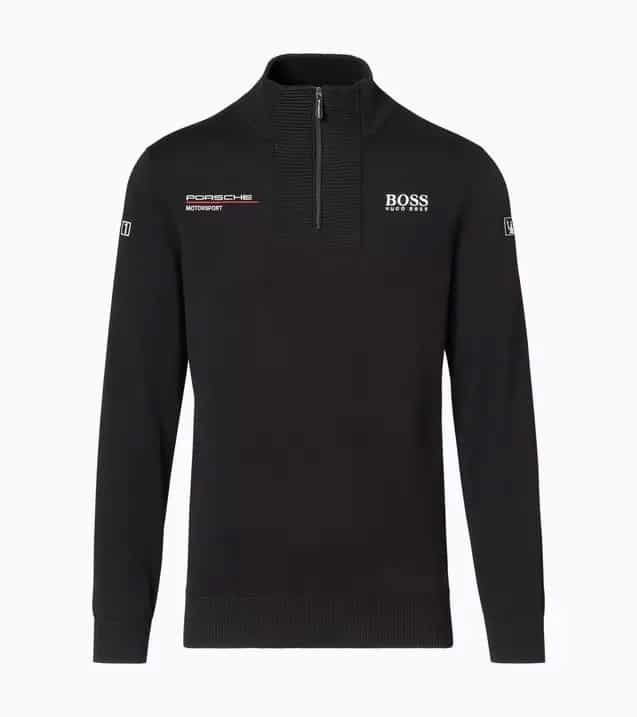 Porsche Pull noir, Boss & Motorsport