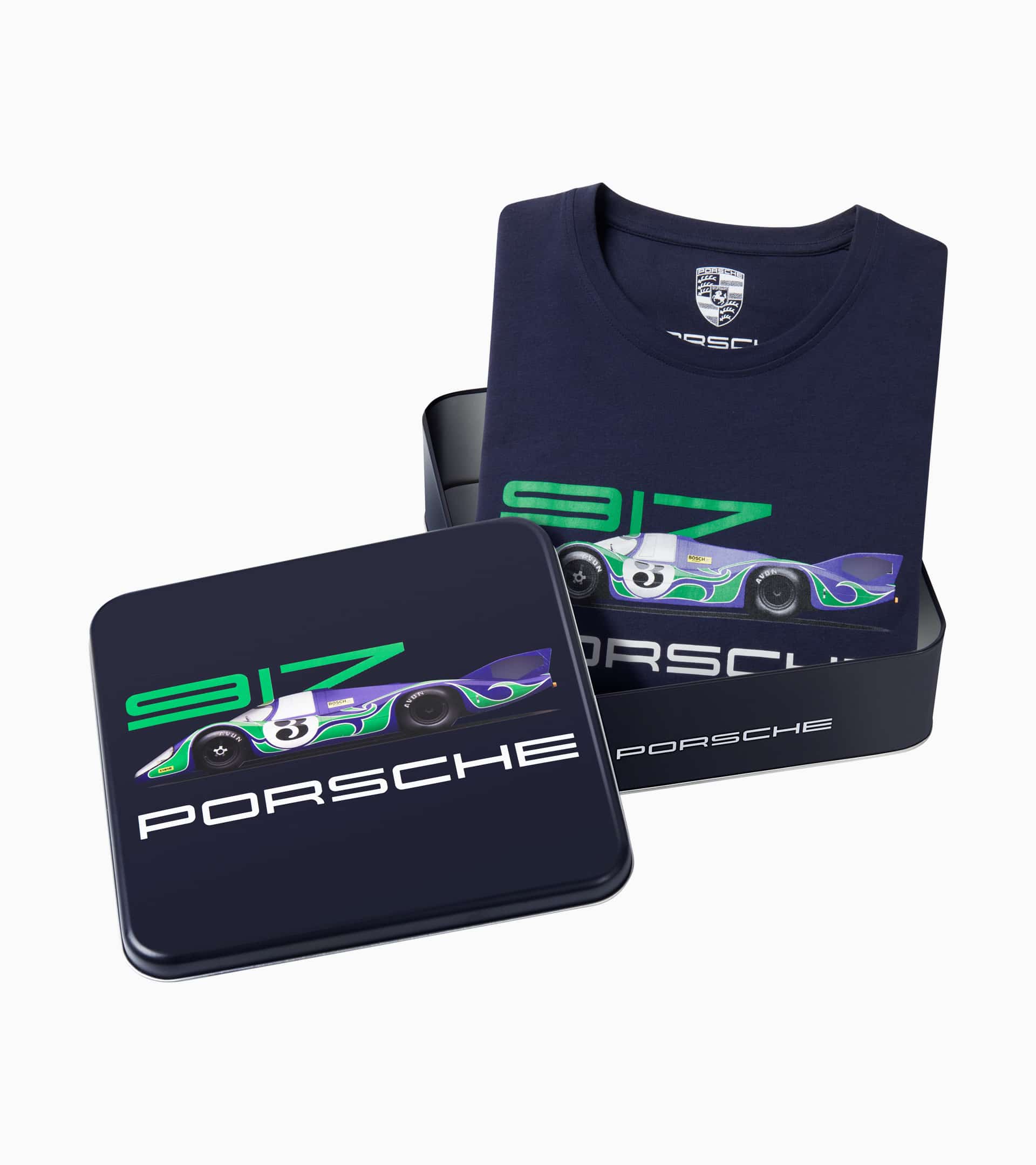 Porsche T-shirt Collector Edition No. 18 – Édition Limitée – M.RACING