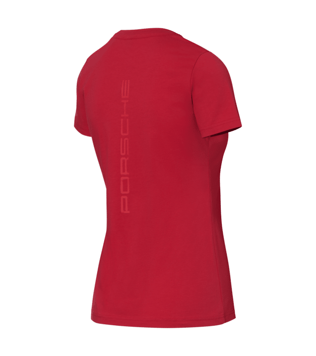 Porsche T-shirt femme Rouge – Motorsport Fanwear