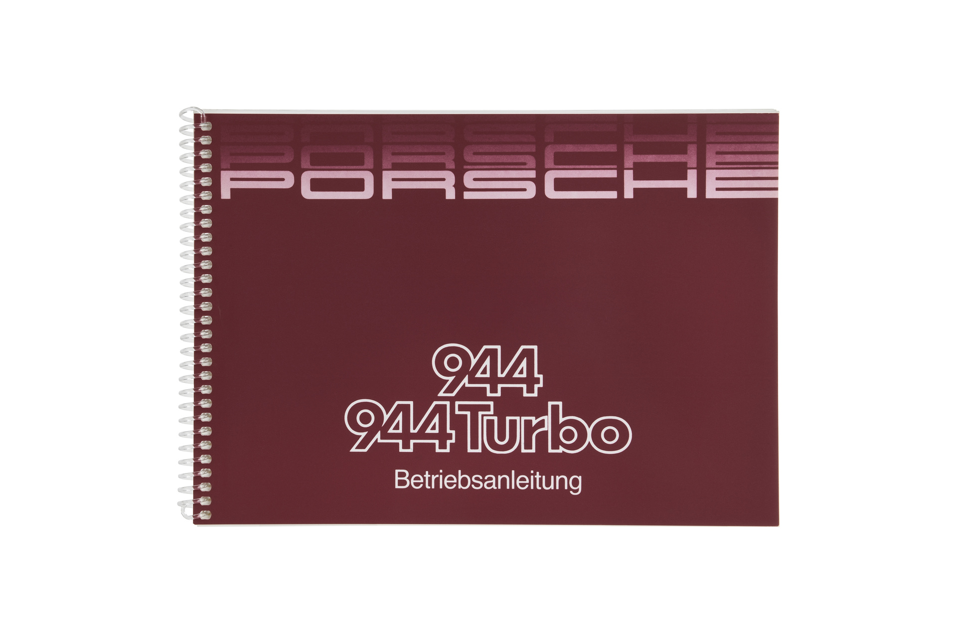 Porsche WKD94403086 - Instructions 944 turbo/86
