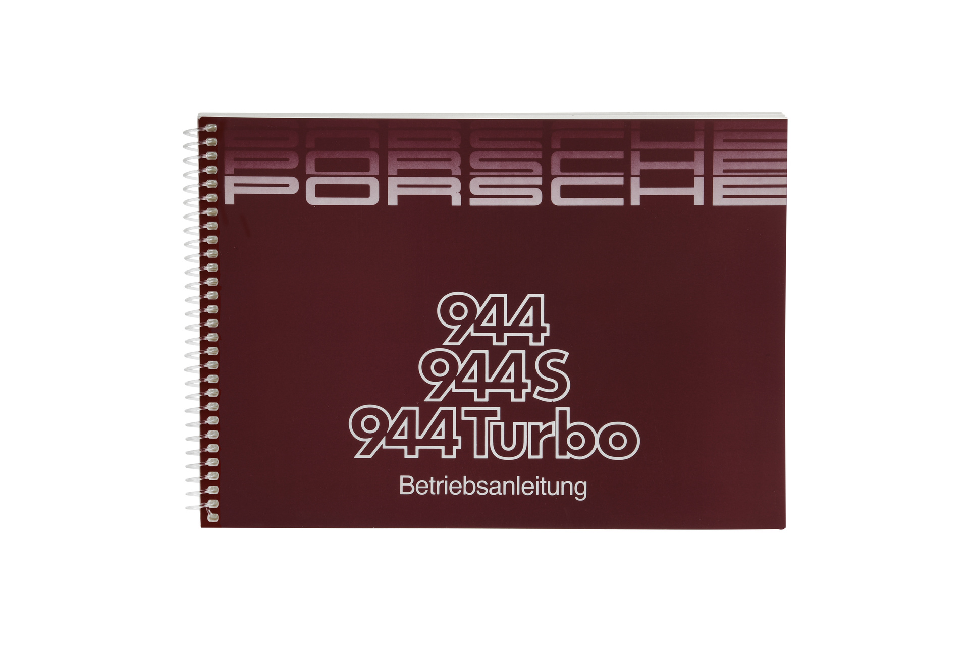 Porsche WKD94403088 - Instructions 944 turbo/88