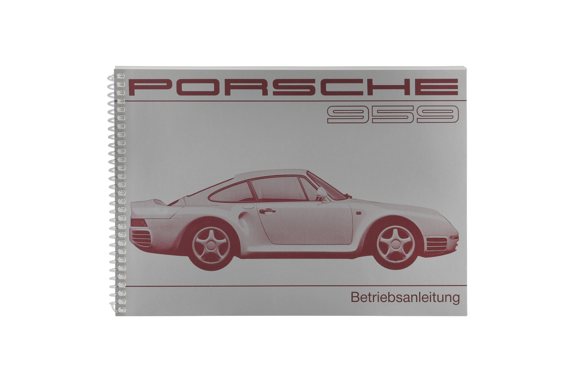Porsche WKD95903087 - Manuel 959 en français