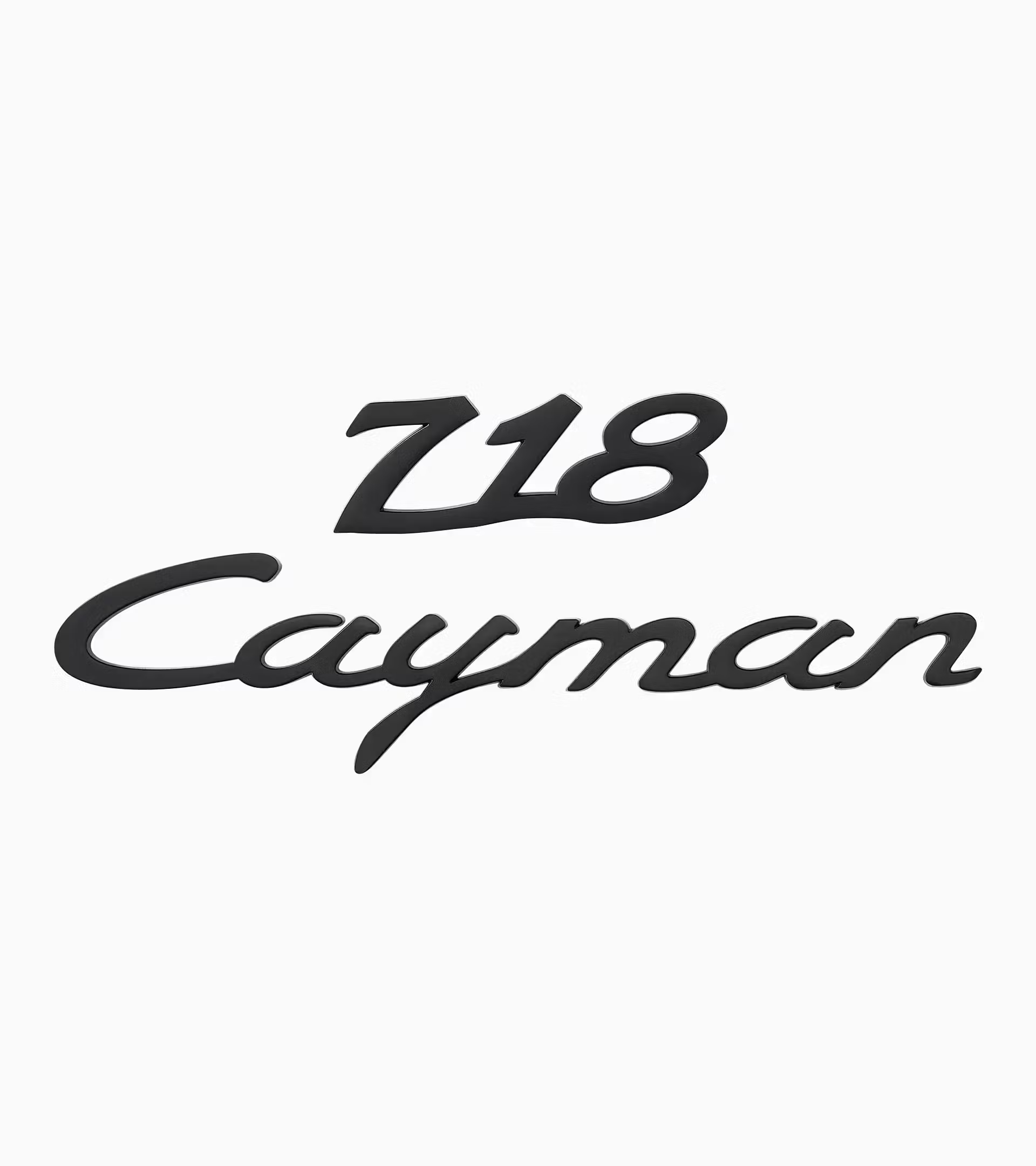 Porsche Monogramme sous la forme d’un lot de deux aimants Cayman