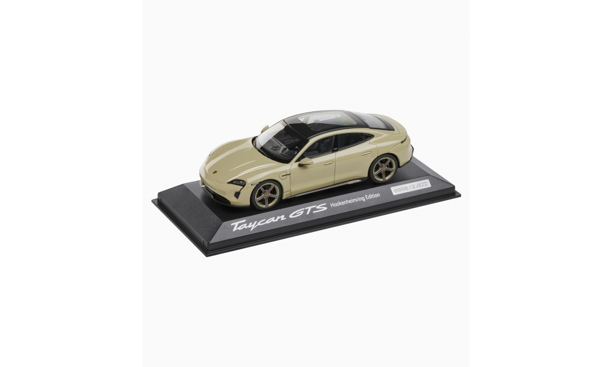 Porsche Porsche Taycan GTS 2022 Gris Pierre Hockenheimring Edition 1/43