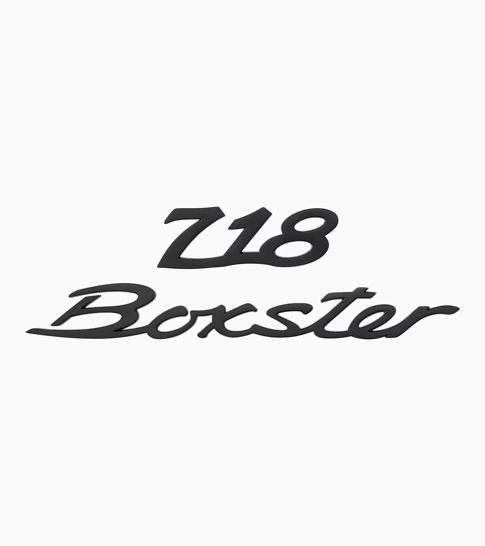 Porsche Monogramme sous la forme d’un lot de deux aimants 718 Boxster