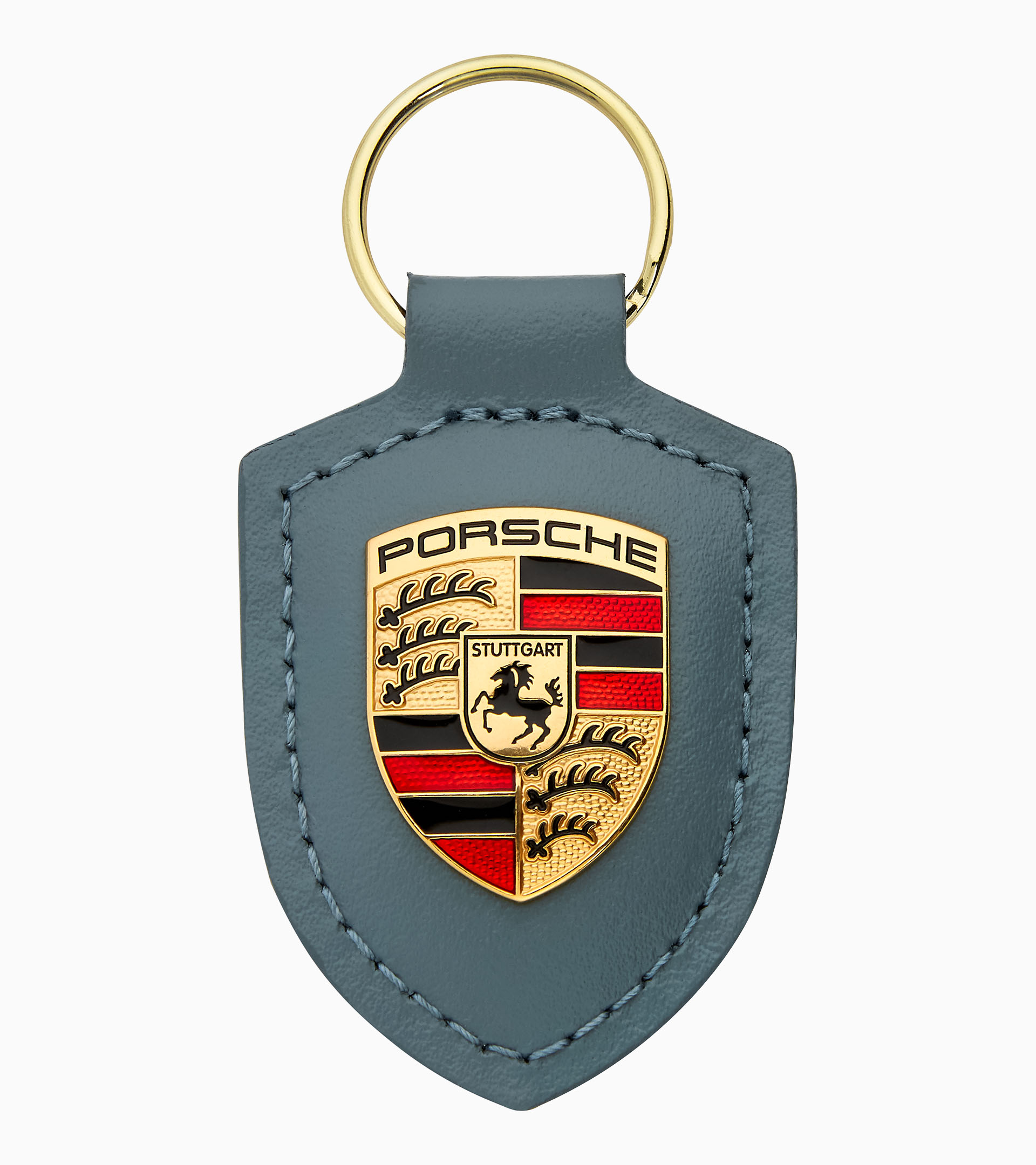 Porsche Porte-clés écusson bleu