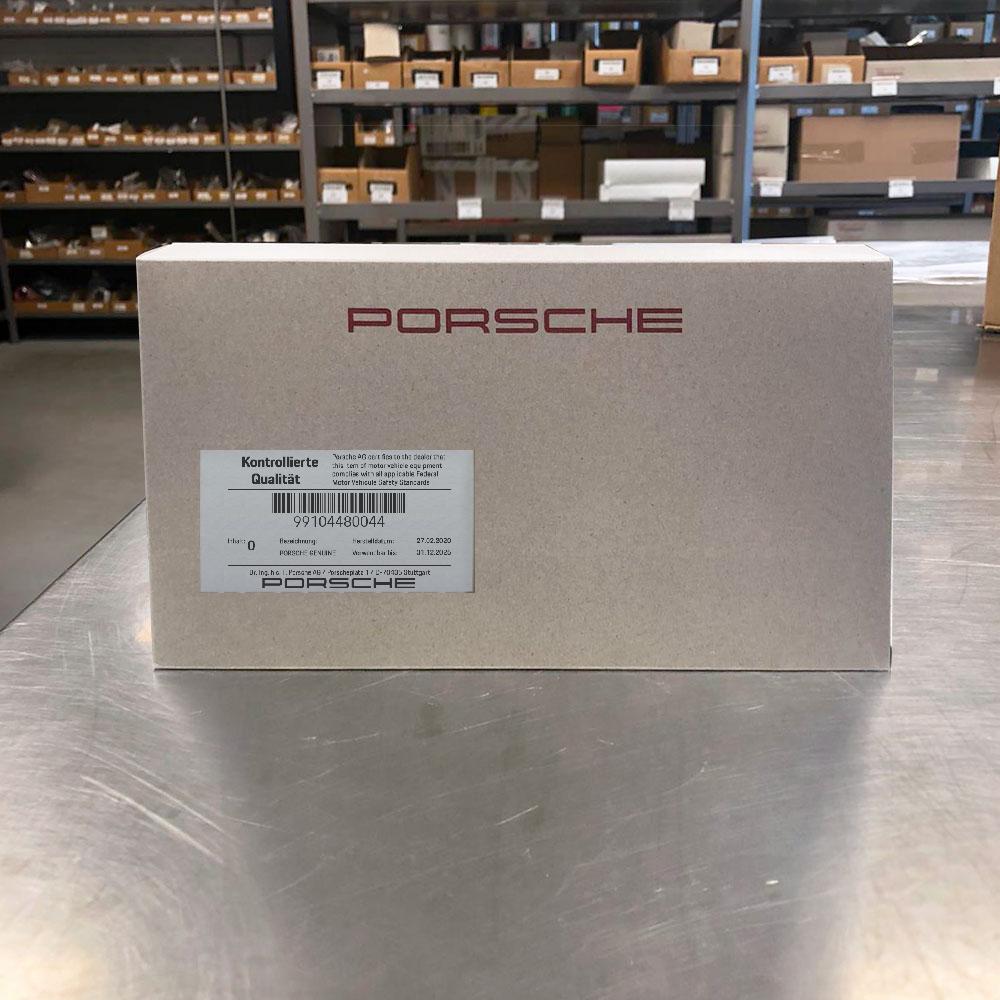 Porsche 99104480044 - Baguettes de seuil de porte 911 Carbone, éclairées