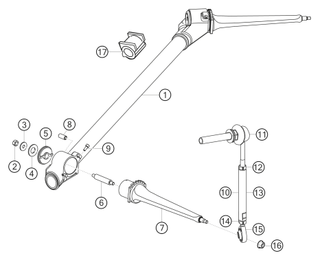 400-003 - anti-roll bar front