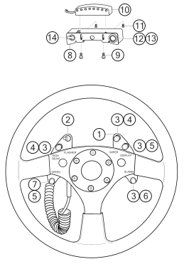 900-008 - shift light and control panel