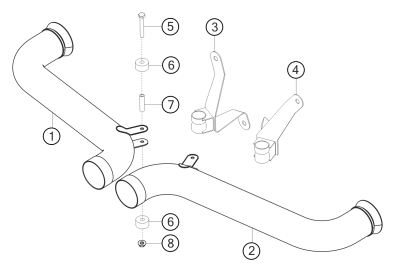 200-009 - exhaust system Supercup