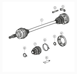 503-000 - Articulated shaft