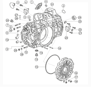 302-020 - Transmission case