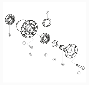 305-000 - Limited slip differential