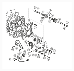 304-010 - Gearshift mechanism sequential
