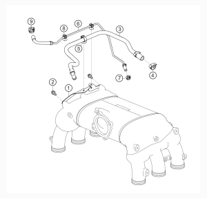 107-030 - Engine ventilation lines