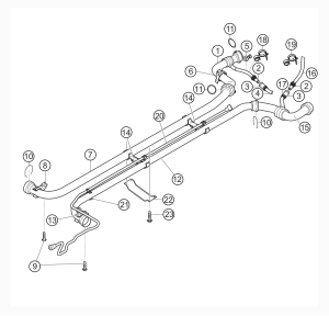 106-010 - Mid water-circuit