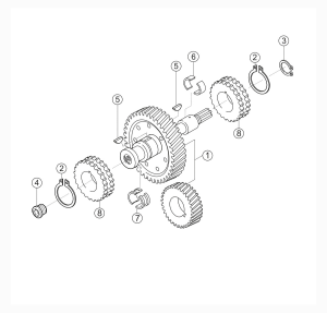 103-040 - Auxiliary shaft