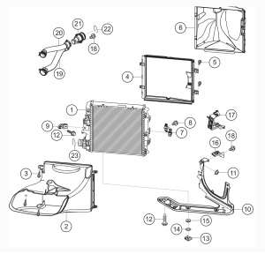 106-040 - Side-mounted radiators