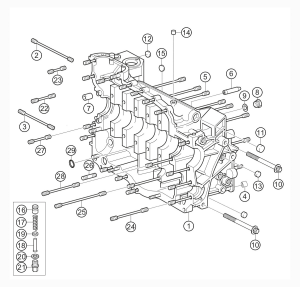 101-020 - Crank case right