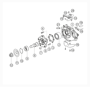 501-020 - Upright rear