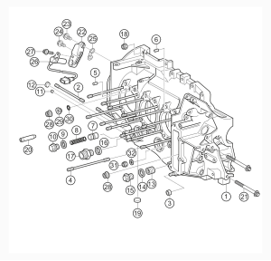 101-010 - Crank case left