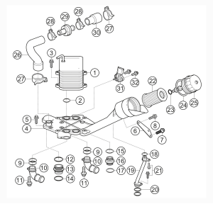 104-000 - Heat exchanger console