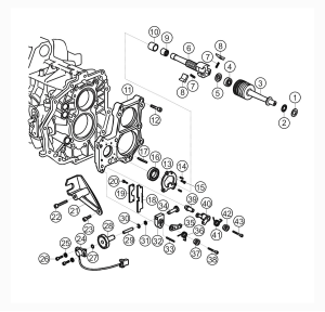 304-010 - Gearshift mechanism sequential