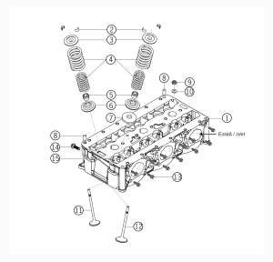 103-000 - Cylinder head