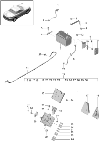 902-006 - Batterie
repartiteur de potentiel