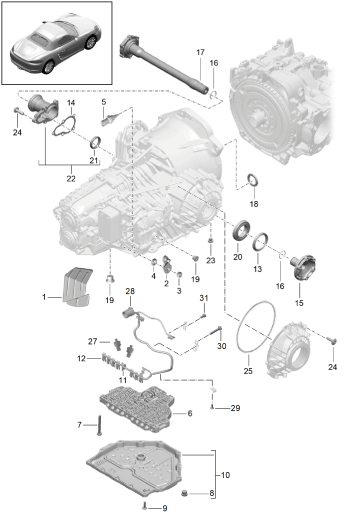 320-005 - - PDK -
Boite de vitesses
pieces detail