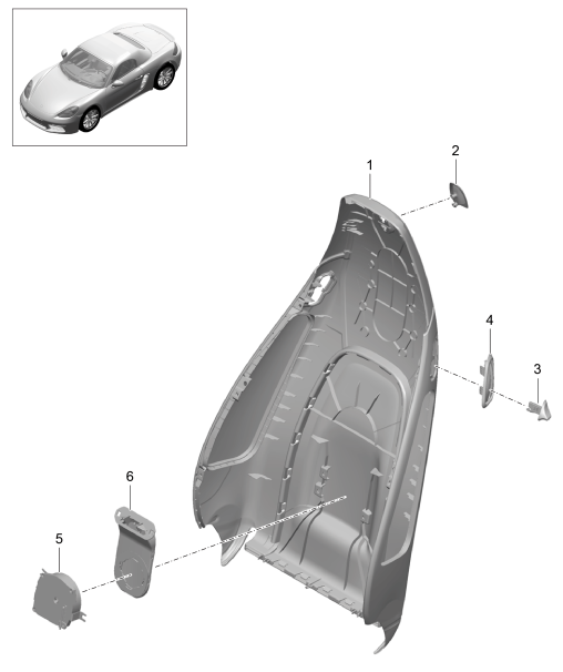 817-004 - Coquille de dossier
siege sport
Elements carross.amovibles