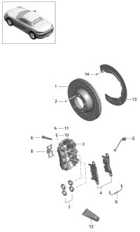 603-000 - Freins a disque
Essieu arriere
------------------------------