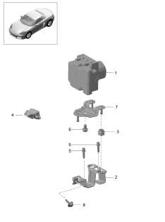 605-000 - Unite hydraulique
dispositif antiblocage   -abs-