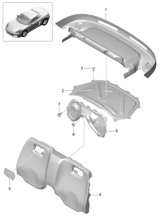 807-025 - Garnitures
Compartiment moteur