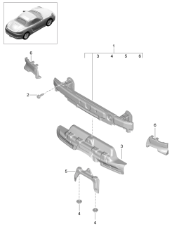 802-070 - support de pare-chocs