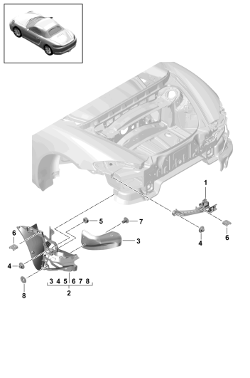 802-030 - Pieces de fixation
pare-chocs