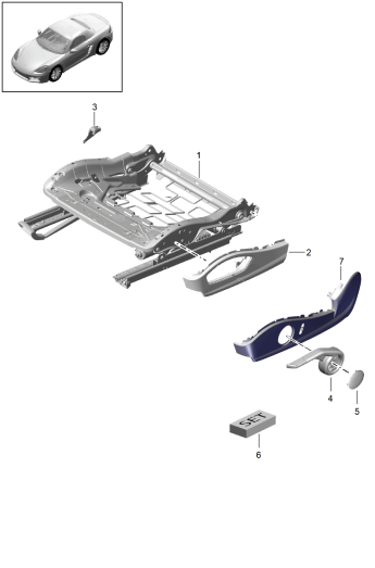 817-023 - cadre de siege
Siege Sport Plus
Elements carross.amovibles
Kit de reparation
detection occupation siege
ecran p. commutateur