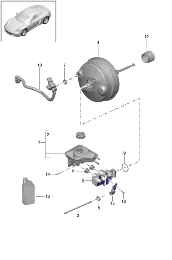 604-000 - maitre-cylindre
servofrein