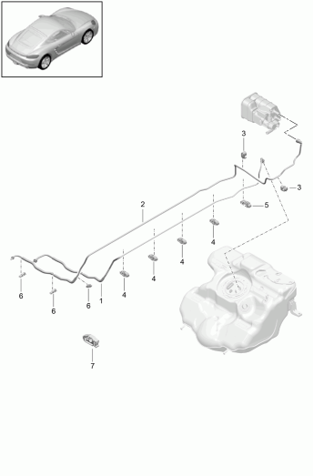 201-005 - conduite de carburant
Alimentation en carburant