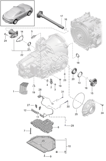 320-005 - - PDK -
Boite de vitesses
pieces detail