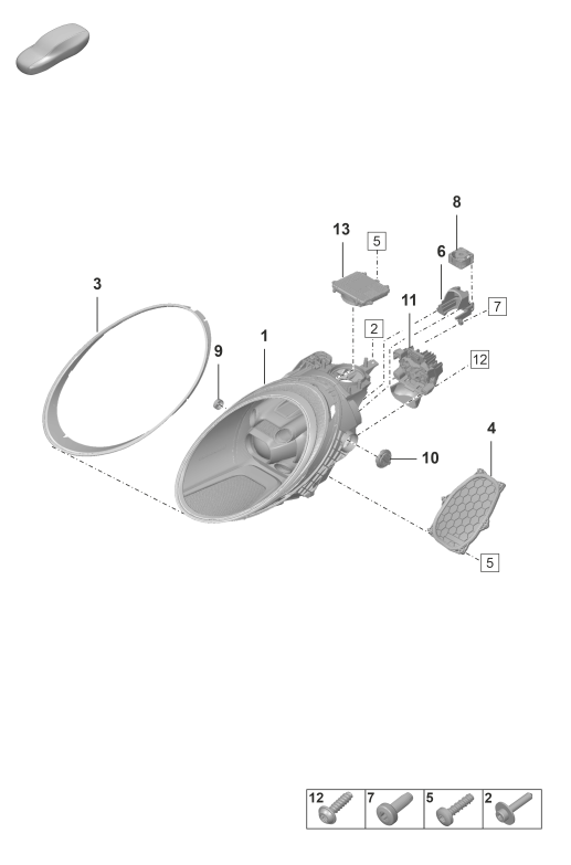 905-000 - Projecteur a DEL