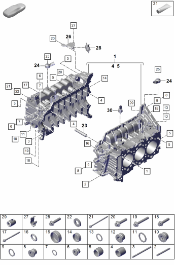 101-100 - Carter-moteur