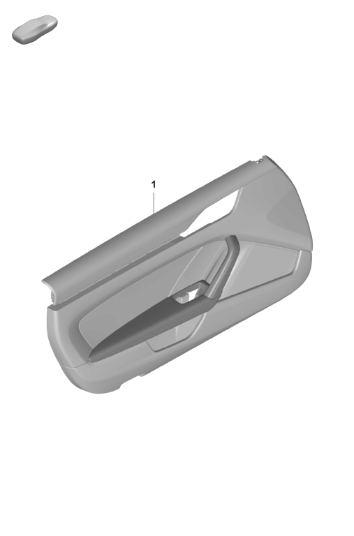 808-000 - Garniture de porte
p. vehicules avec
equipement similicuir
Accoudoir (Dinamica)