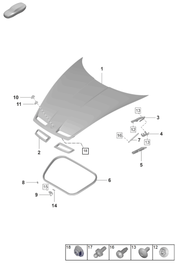 803-000 - Capot avant