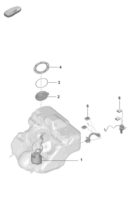 201-050 - Pompe a carburant
Transmetteur pour niveau de
carburant