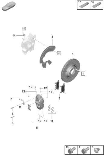 603-000 - Freins a disque
Essieu arriere
GT3