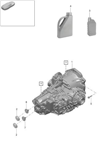 320-000 - - PDK -
Boite de vitesses
(piece de rechange)